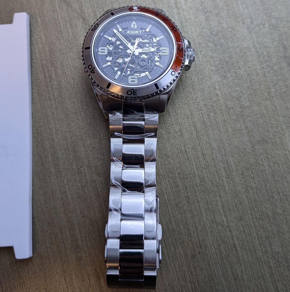 Aquacy Skeleton Automatic Miyota Movement